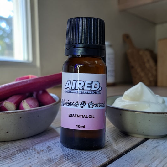 AIRED. Rhubarb & Custard Scented Essential Oil / Aromatherapy Oil (10ml)