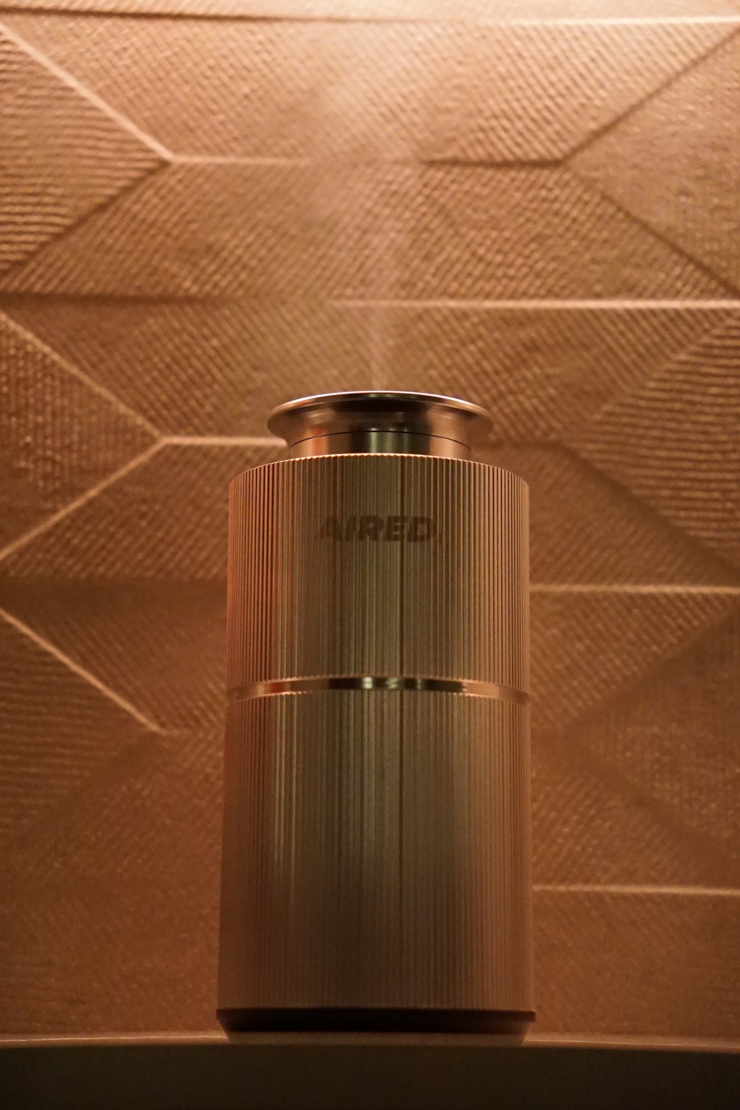 Aura - In-Car / Home Mini Luxury Electronic Rechargeable Essential Oils Diffuser By AIRED. (SILVER)