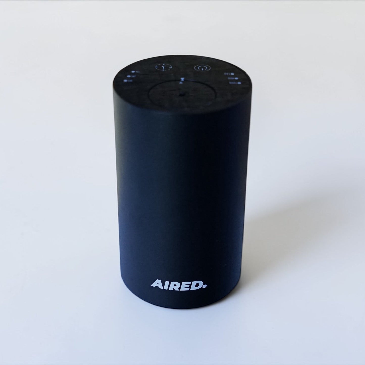 Monroe - In-Car / Home Mini Luxury Electronic Rechargeable Essential Oils Diffuser By AIRED. (BLACK)