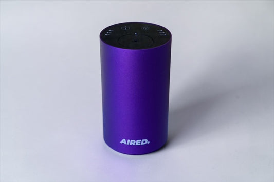 Monroe - In-Car / Home Mini Luxury Electronic Rechargeable Essential Oils Diffuser By AIRED. (PURPLE)