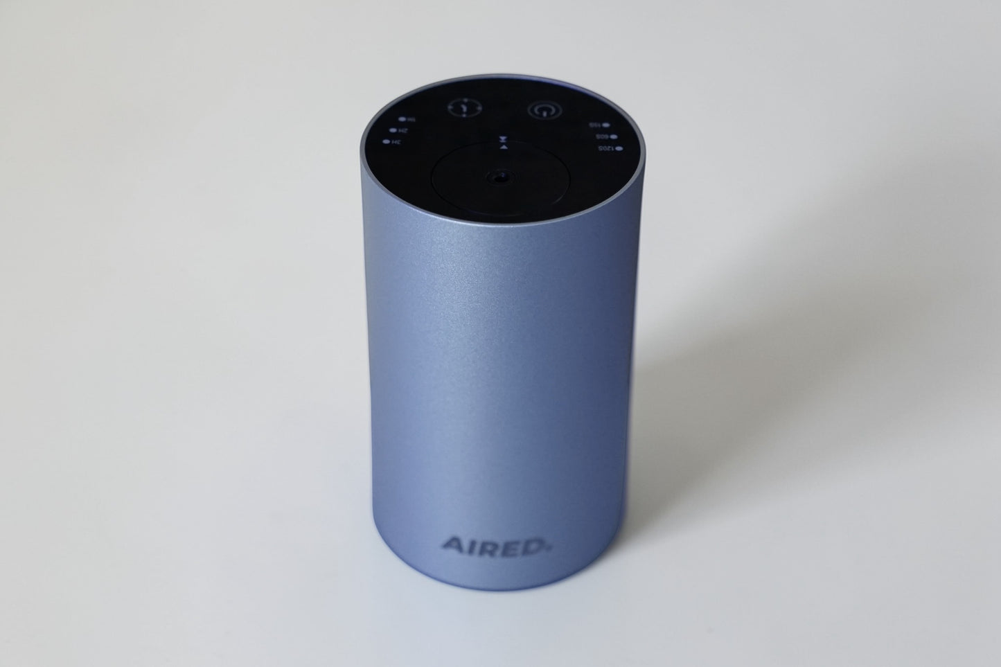 Monroe - In-Car / Home Mini Luxury Electronic Rechargeable Essential Oils Diffuser By AIRED. (SILVER)