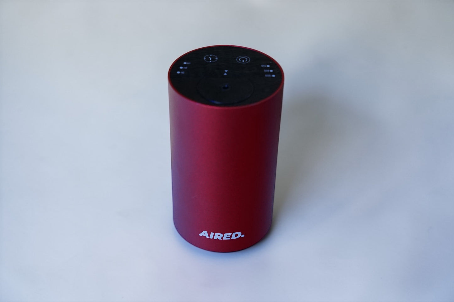 Monroe - In-Car / Home Mini Luxury Electronic Rechargeable Essential Oils Diffuser By AIRED. (RED)