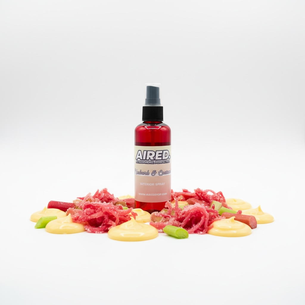 AIRED. Luxury Interior / Room Freshener Spray (Rhubarb & Custard)
