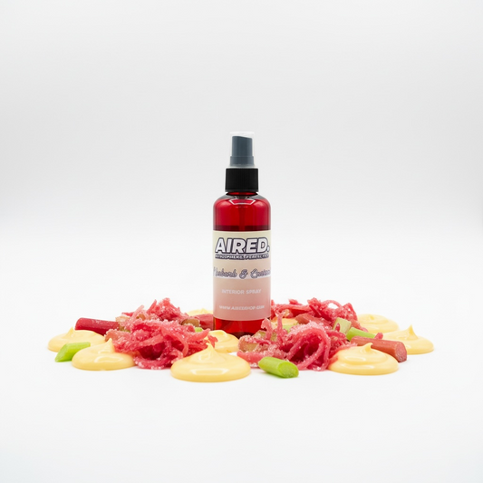 AIRED. Luxury Interior / Room Freshener Spray (Rhubarb & Custard)